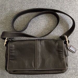 Coach Y2K Legacy Leather Small Flap Demi, Vintage Purse